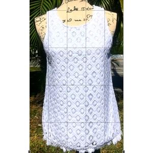Lilly Pulitzer White Top Size S